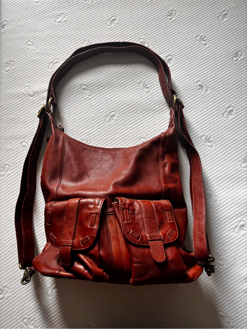 Epiphanie Leather Cargo Camera Bag Handmade With Insert